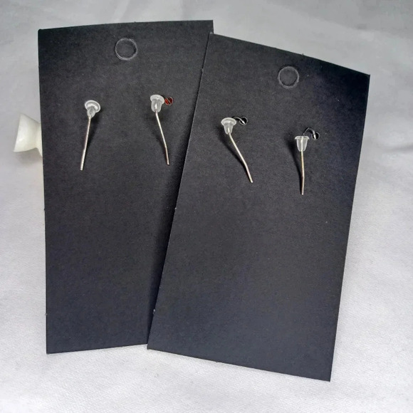 2 pair handmade mushroom and bear earrings - Picture 4 of 4